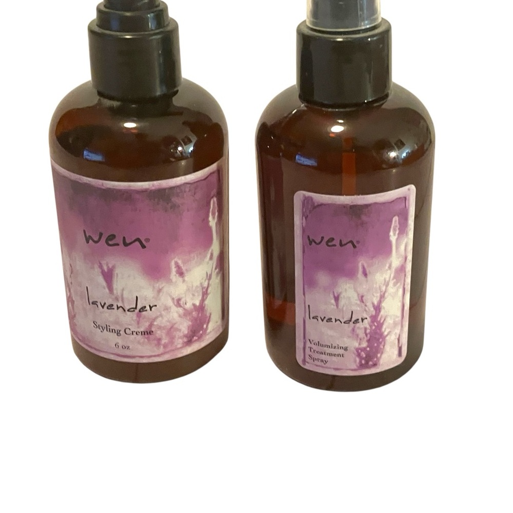 Wen Lavender Styling Creme & Volumizing Treatment Spray - Lavender